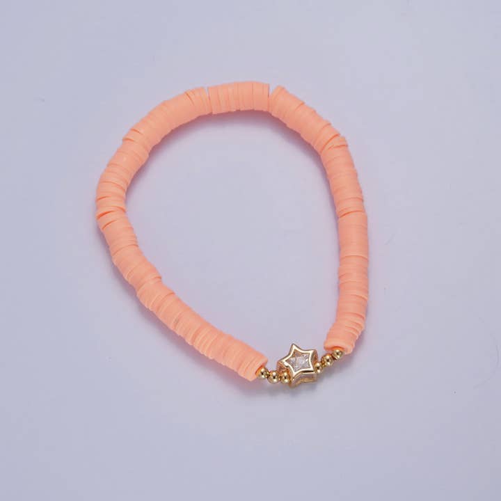 Aim Eternal - Wholesale Beaded Bracelet - Celestial Star Surfer Heishi Bracelets for Women Stackable9