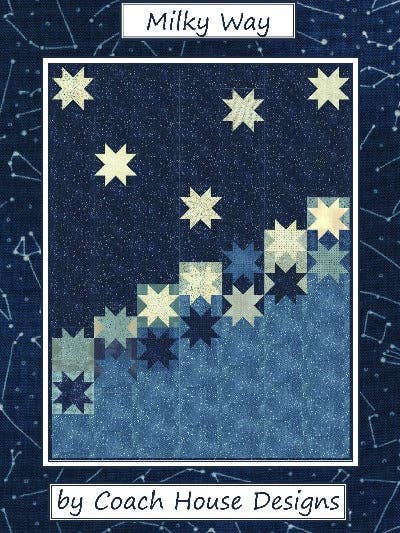 Padrão Acolchoado Via Láctea por atacado de Coach House Designs