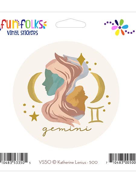 VS50 GEMINI- VINYL STICKER for wholesale by Fun Folks