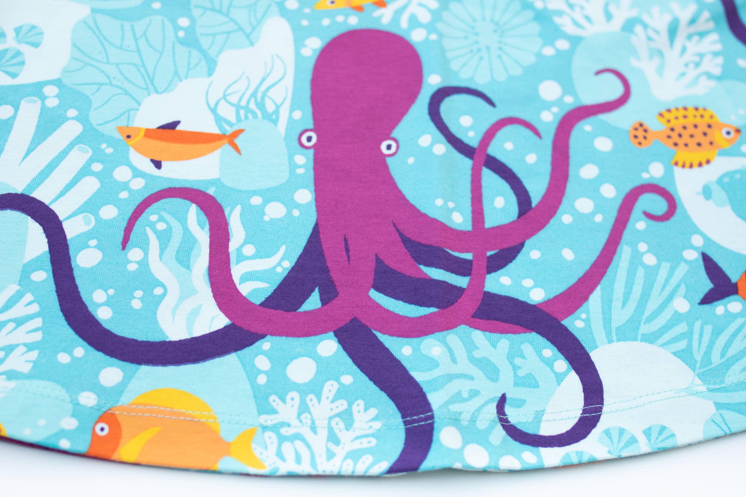 Merle Kids - Wholesale Dress - Kids - Organic Kids Skater Dress - Under the Sea2