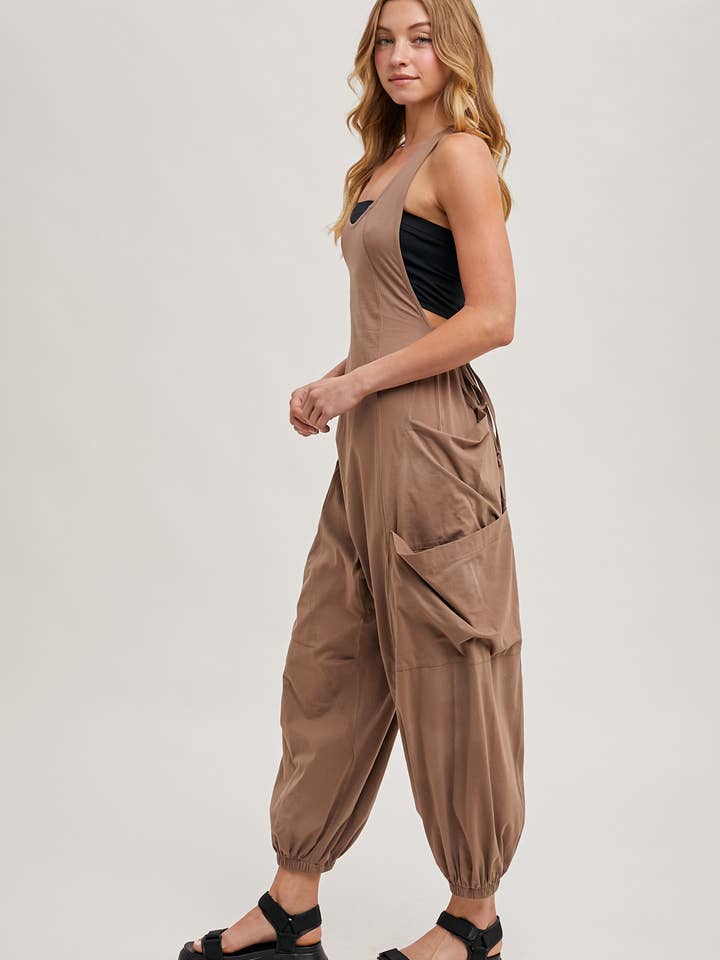 Bluivy - Wholesale Jumpsuit - Women's - RELAXED FIT BEGGY PANTS JUMPSUIT WITH POCKETS20