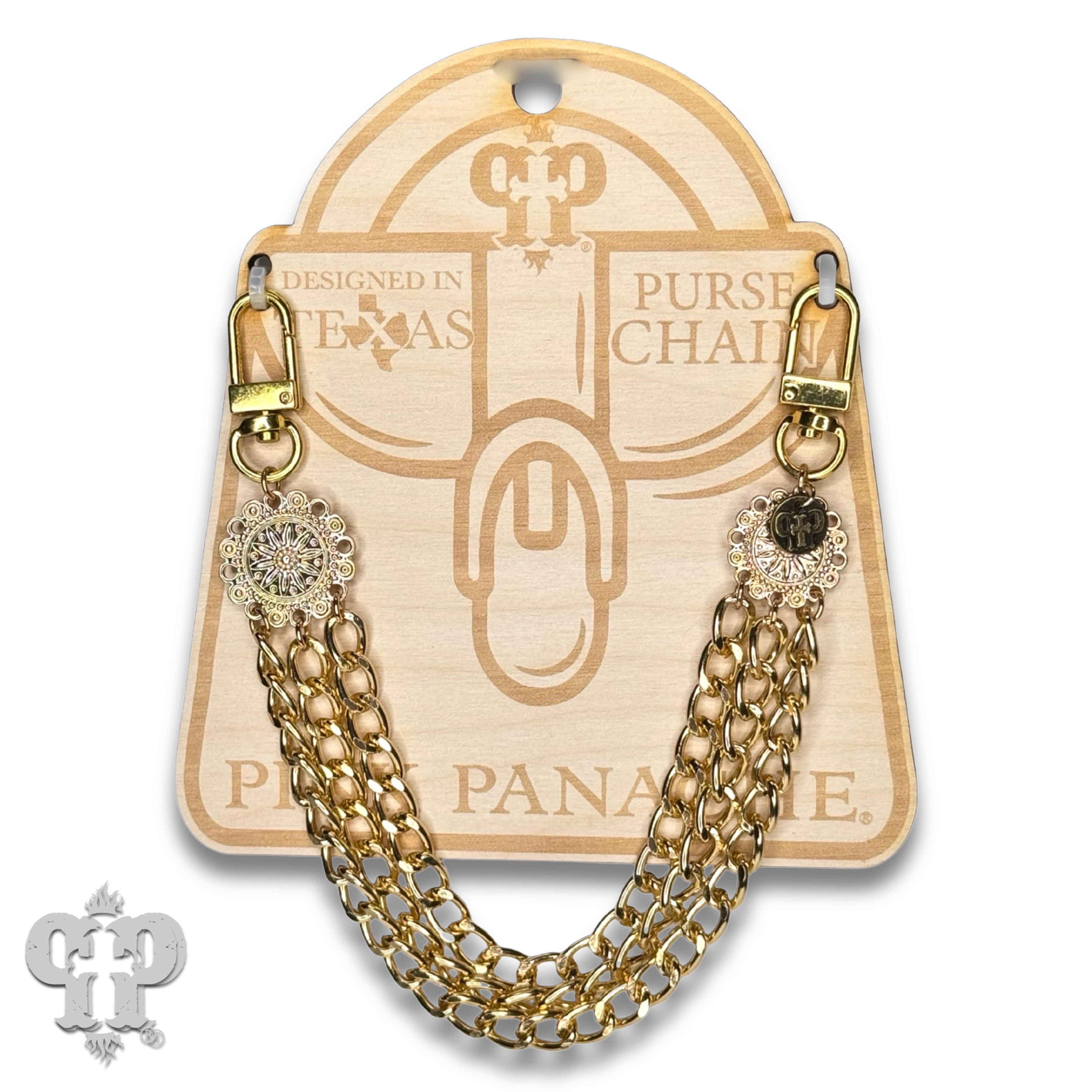 Pink Panache Brands - Wholesale Purse/Bag Accessory - Women's - Three strand purse chain with swivel hook0