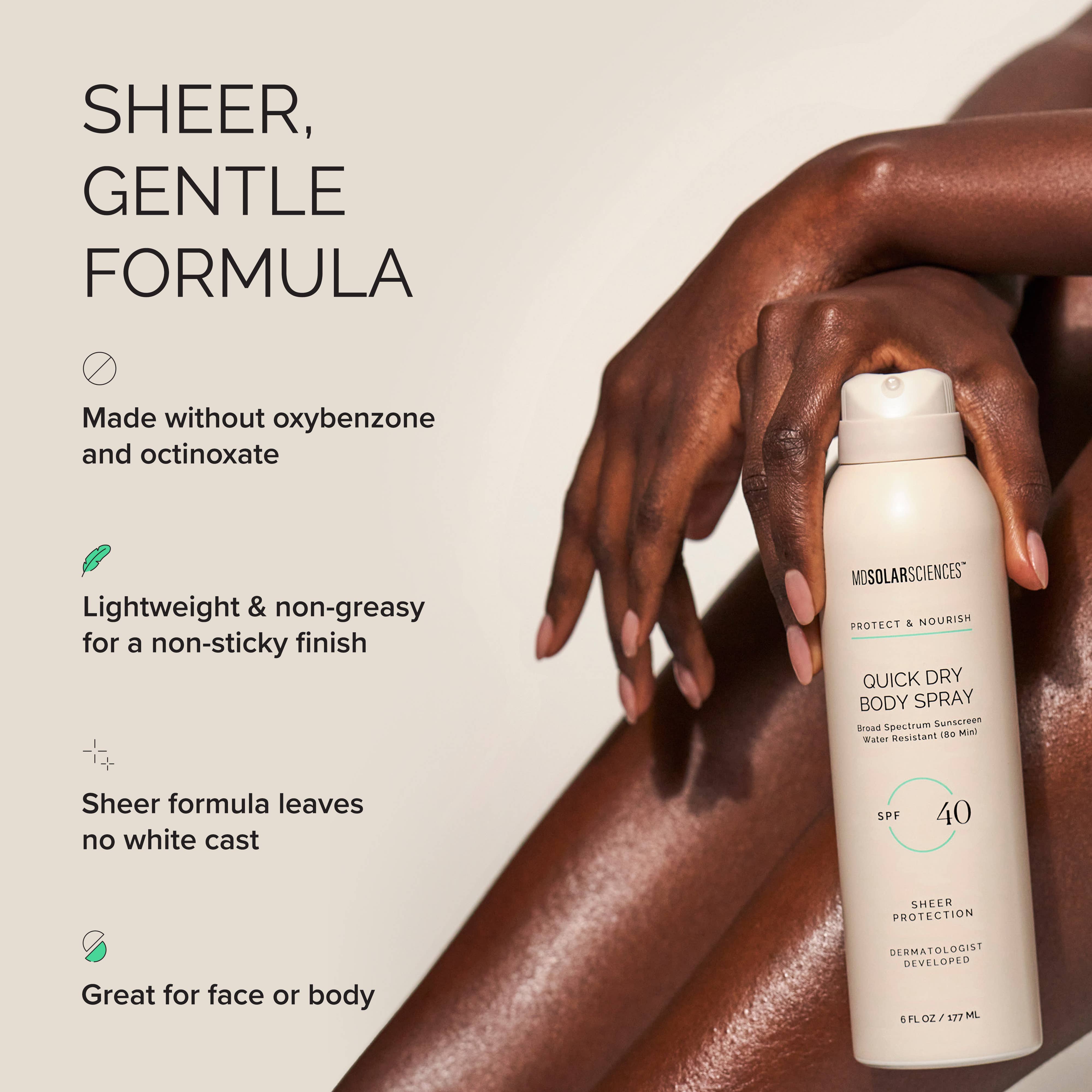 MDSolarSciences - Wholesale Sunscreen - Quick Dry Body Spray SPF 403