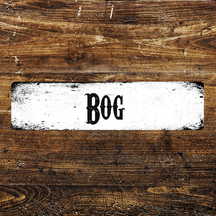 Placa de metal larga para baño, aseo, lavabo. para venta al por mayor de The British Metal Signs Company