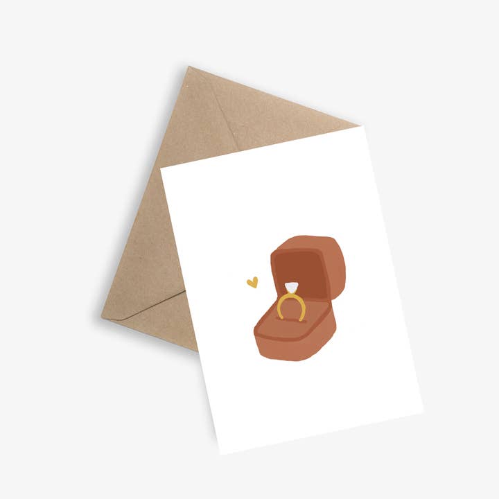 The Ring - Wedding Card for wholesale by LE PAPIER GRAPHIQUE