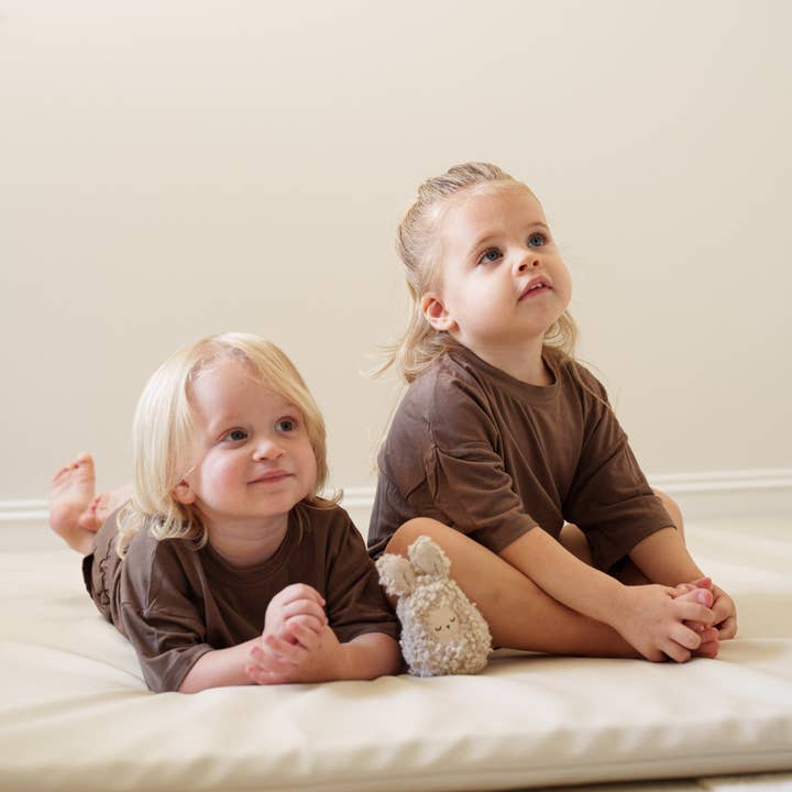 Atlas Grey - Wholesale T-Shirt - Kids - Oversized Bamboo T-Shirt4