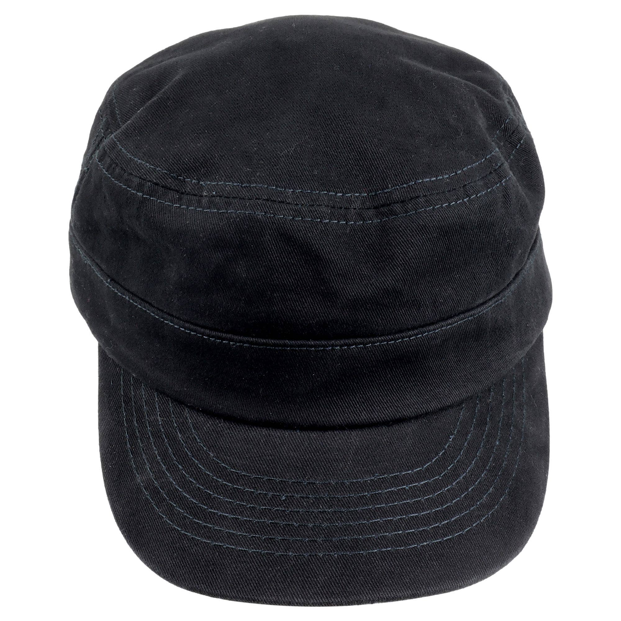 Tribal Trade GmbH - Vente Casquette de baseball – unisexe - Casquette militaire noire avec œillets latéraux1