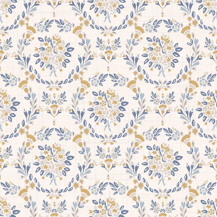 French Damask Wallpaper for wholesale by Everett Park