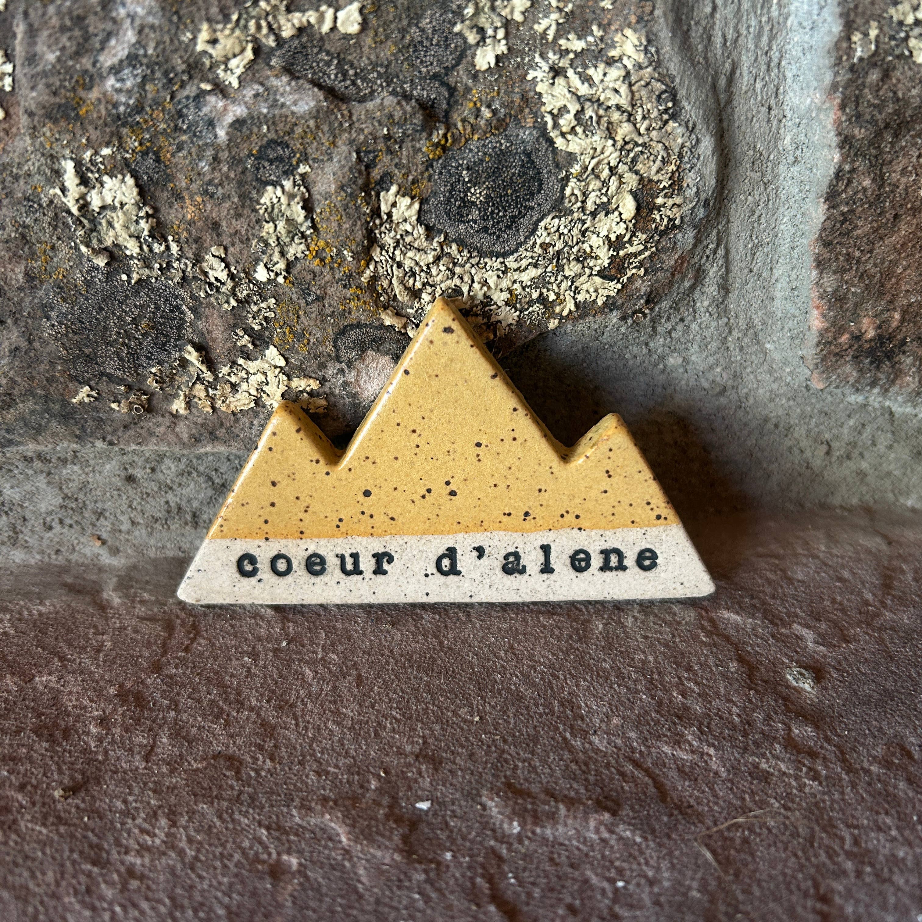 Mountain Bound Pottery - Wholesale Magnet - Customizable Mountain Magnet- MADE TO ORDER5