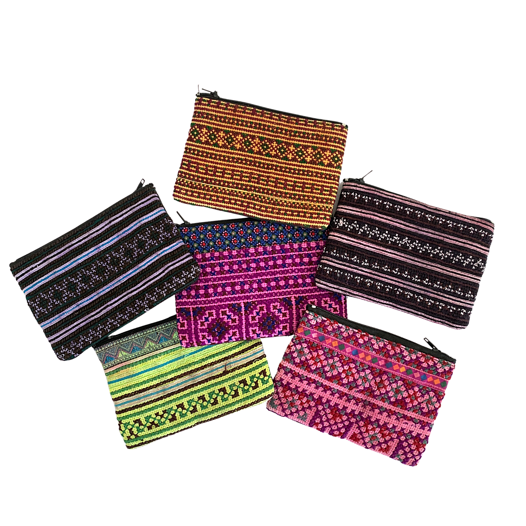 Lumily - Wholesale Coin Purse - Women's - Embroidered Vintage Hmong Coin Purse - Thailand1