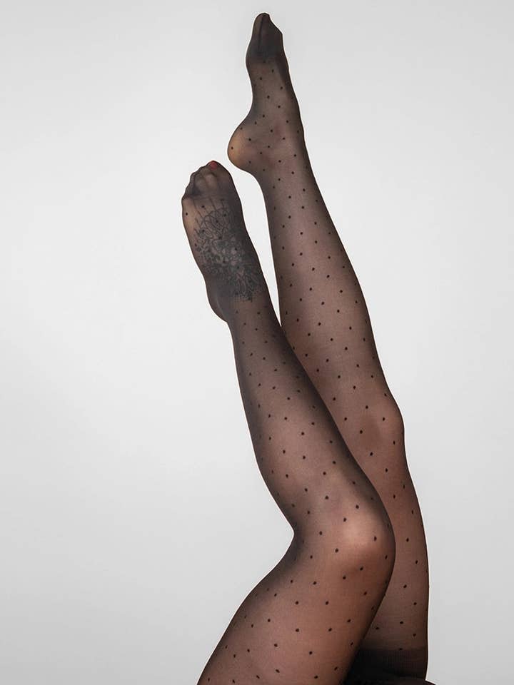 Polka Dots Tights - BOXED for wholesale by Rachel