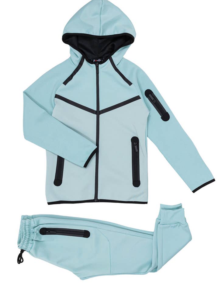 Zayne Paris - Wholesale Sportkledingset - Kinderen - Kinder joggingpak vest en jogging C661-5
