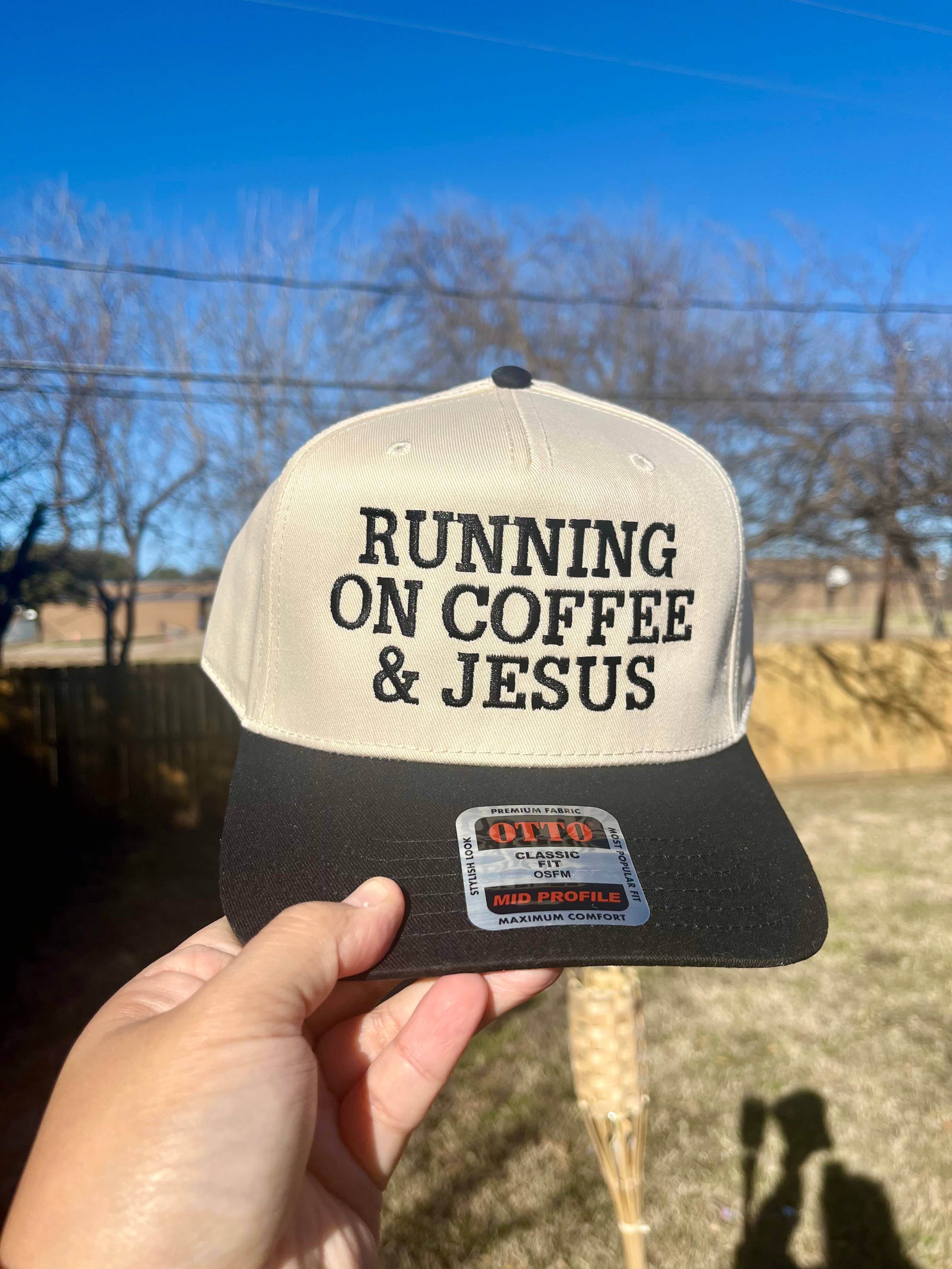 LC by Carina - Wholesale Trucker Hat - Women's - "Running on Coffee and Jesus" Hat1