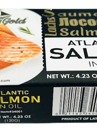 ATLANTIC SALMON IN MUSTARD SAU - BALTIC GOLD for wholesale by Hudson Meat Company