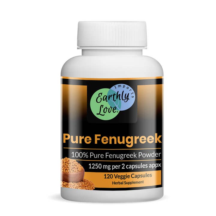Earthly Love Imports - Wholesale Oral Supplement/Vitamin - Fenugreek Capsules