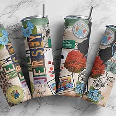 New Jersey State Tumbler 20oz for wholesale by Countryside Savage