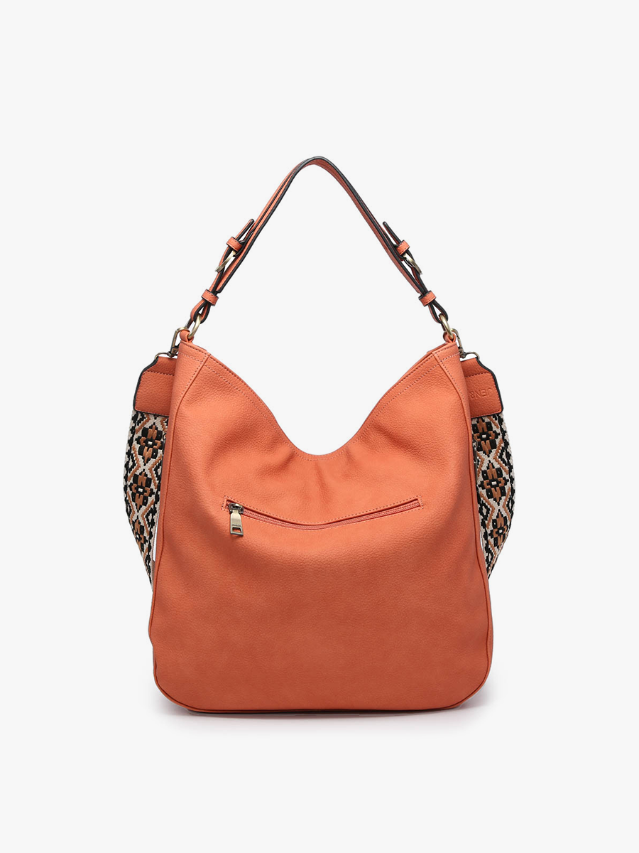 Jen & Co. - Wholesale Crossbodytas - Dames - M2049 Aris Whipstitch Hobo/Crossbody met Gitaarriem7