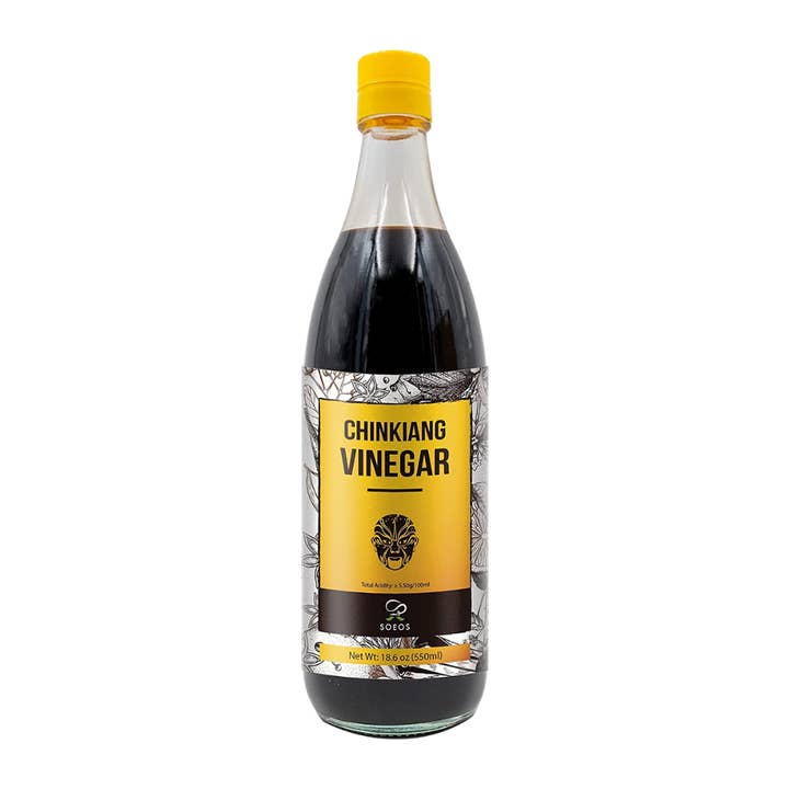 Soeos Chinkiang, Zhenjiang Chinese Black Vinegar, 18.6 oz for wholesale by soeos