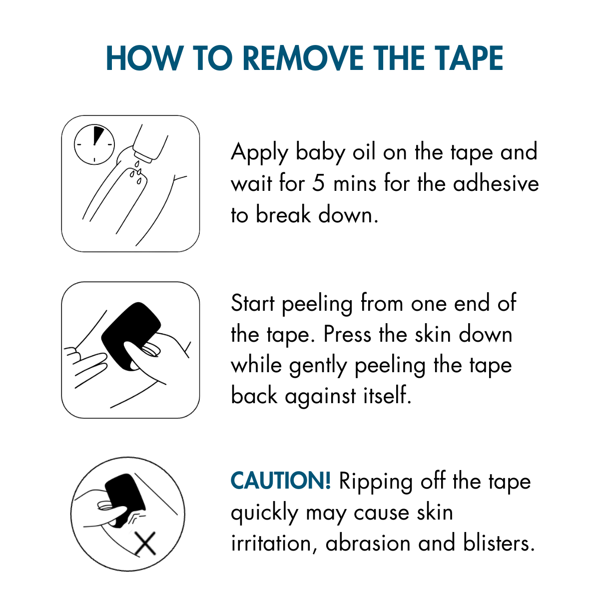 Earthtone Sports – Engroshandel Tape – Boost! ™ Glacier Lake Precut Kinesiologitape4