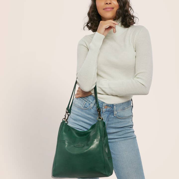 American Leather Co - Wholesale Shoulder bag – women's - Austin Triple Entry Hobo17