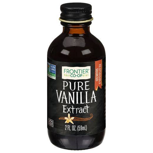 Frontier Co-op - Wholesale Vanilla/Fruit Extract - Frontier Co-op Vanilla Extract, 2 fl oz2