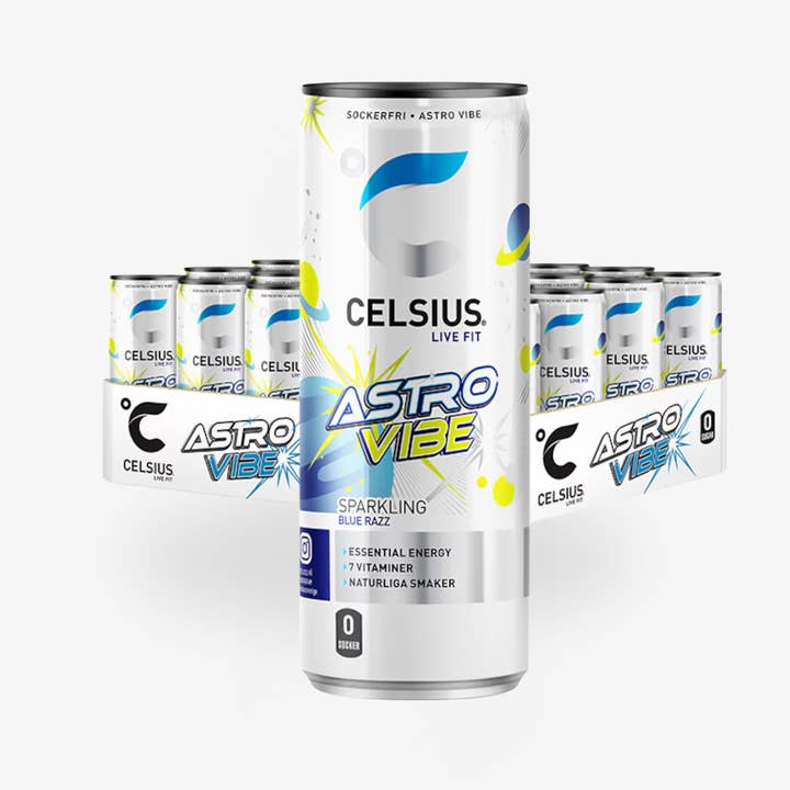 CELSIUS Astro Vibe 24-pak for engroshandel hos Nordic Refreshment