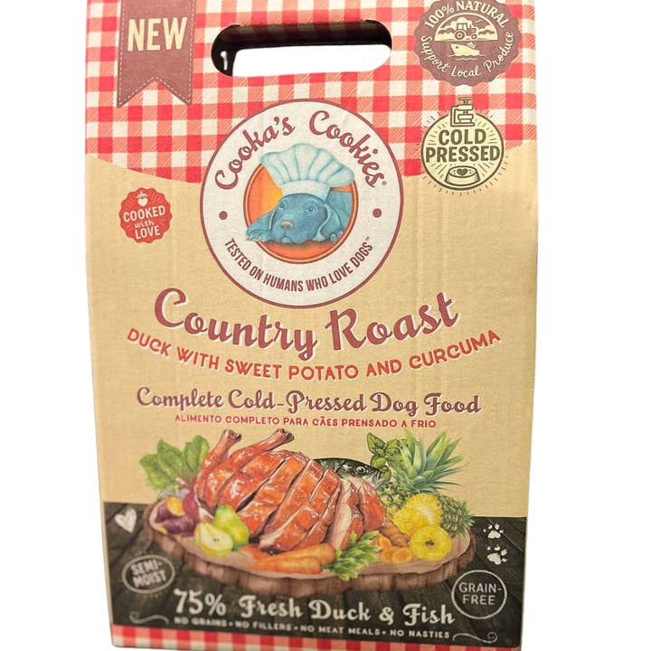 Cooka's Cookies - Wholesale Pet Food - Dog - Country Roast - Complete Cold-Pressed Dog Food5