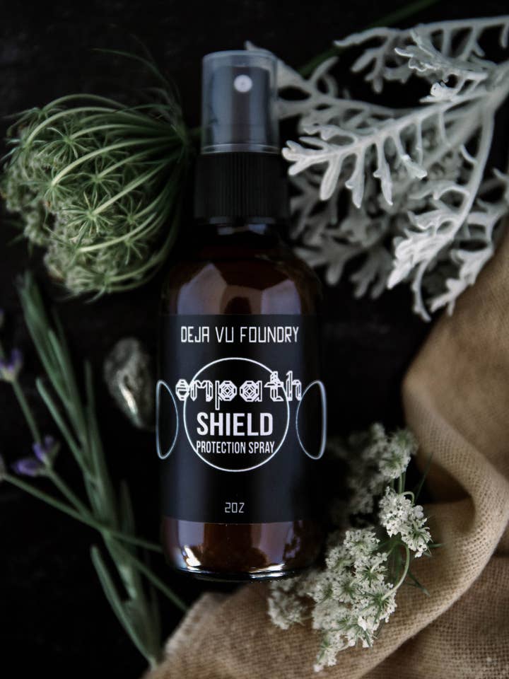 Empath Shield Energy Protecting for HSP & Introverts 2oz for wholesale by Deja Vu Foundry