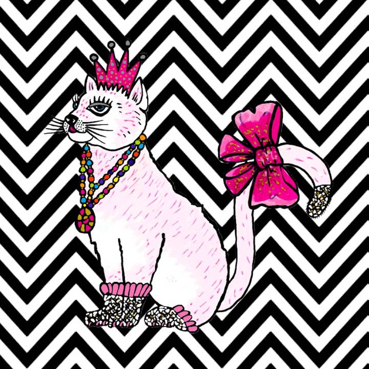 Pussy Cat Greetings Cards for wholesale by FunkyAdi