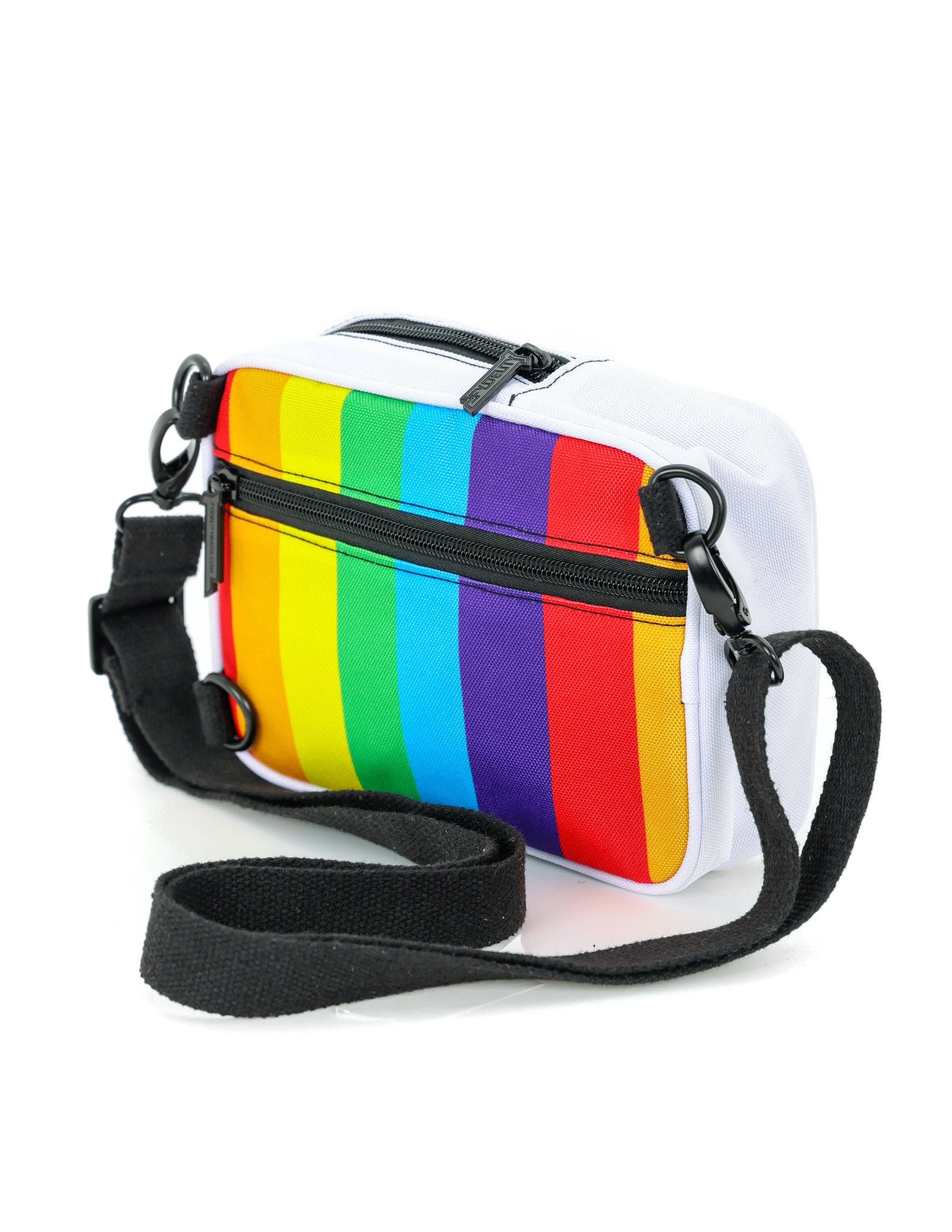 Fydelity - Vendita all'ingrosso Borsa a tracolla - Donna - 88557: Borsa a tracolla Sidekick | RPET riciclato | Rainbow Stripe1