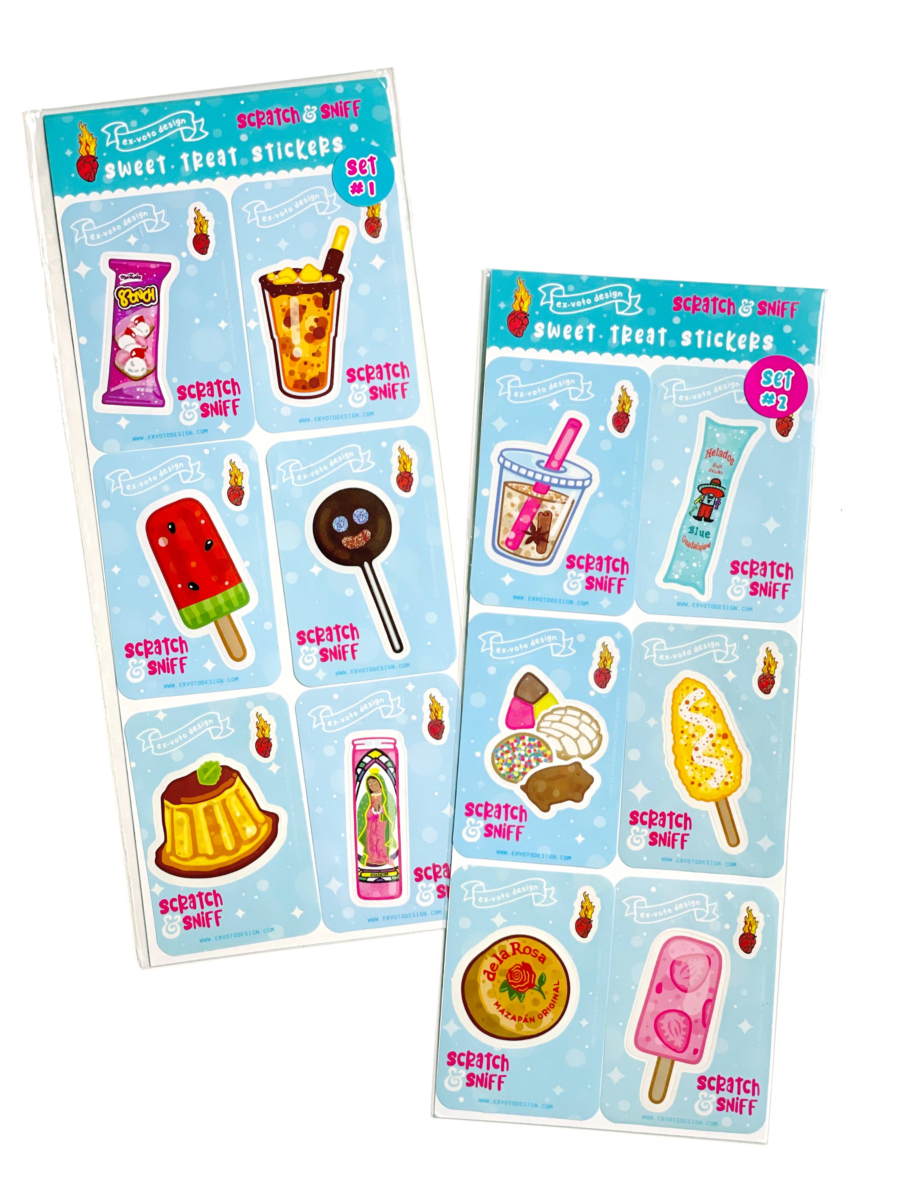 Ex-Voto Design – Adesivo por atacado – SCRATCH & SNIFF Sticker Pack Sweet Sticker (CONJUNT 1)7