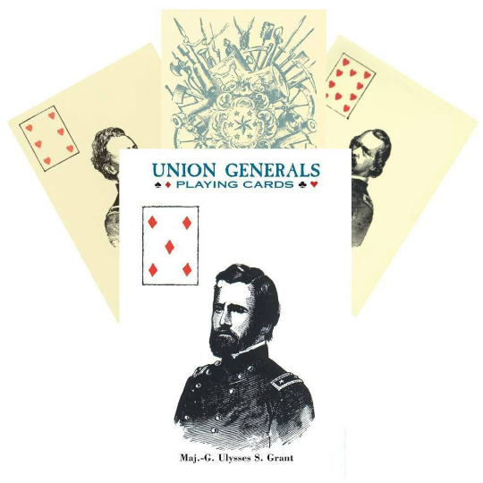 Cardshouse - Wholesale Playing Cards - Union Generals Playing Cards0
