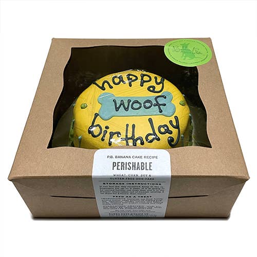 Bubba Rose Biscuit Co. - Wholesale Pet Treats - Dog - Woof Dog Cake (Perishable)1