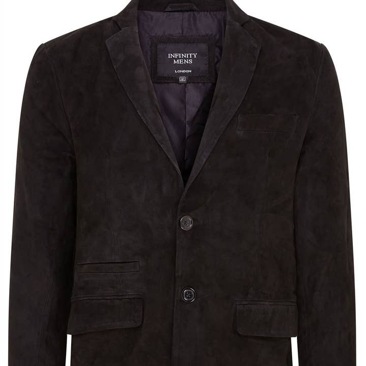 Veste Blazer Italienne en Daim de Chèvre Slim pour Homme-Somero pour la vente par Infinity Leather (Upperclass Fashions Ltd)