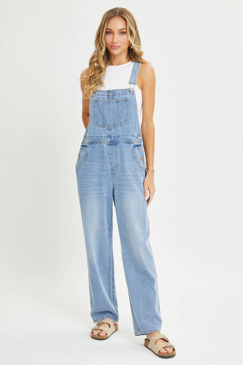 Sweet Lovely by Jen - Venta al por mayor Mono - Mujer - MONO DE MEZCLILLA CON TIRANTES AJUSTABLES38