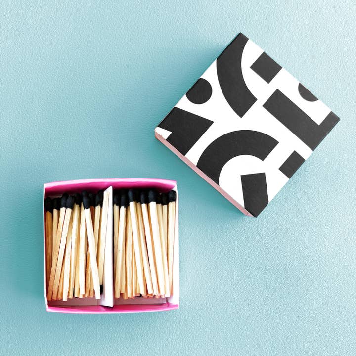 Hooray All Day - Wholesale Matches - Wooden Matches in Modern 2" Desktop Box
