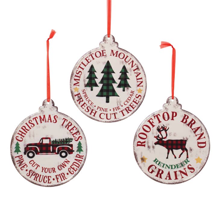 Promo The Gerson Company 7.9"H Metal Holiday Design Decorati for wholesale by The Gerson Companies