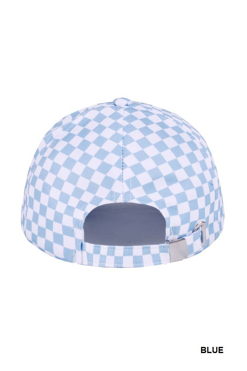 Vanilla Monkey - Wholesale Baseball Cap - Women's - Checkered Pattern Baseball Cap9