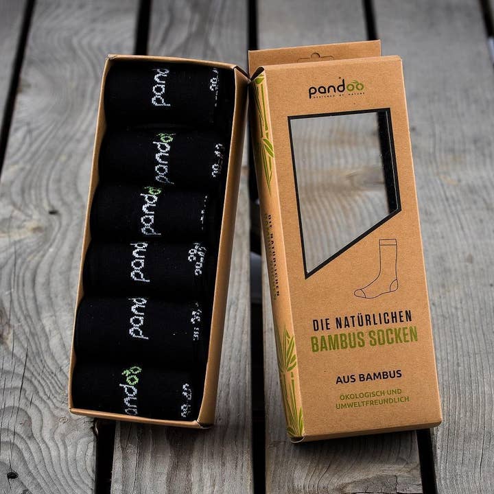 Pandoo - Vente Chaussettes – unisexe - Chaussettes d’affaires en bambou | Lot de 62