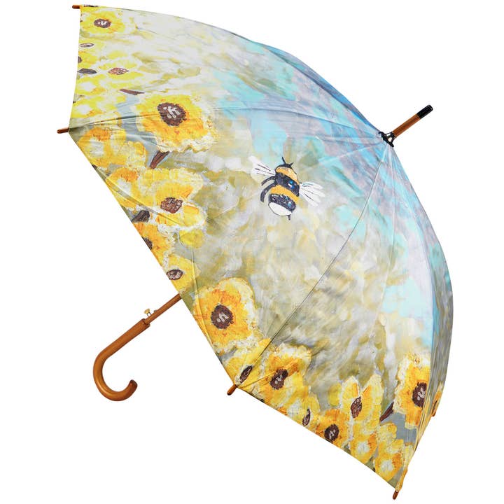 Bumblebees Umbrella for wholesale by Primitives by Kathy
