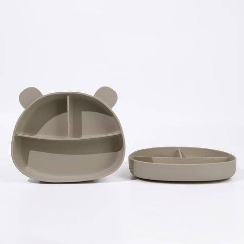 Peaks & Valleys Baby - Wholesale Dinner Plate - Kids & Baby - Silicone Bear Plate5
