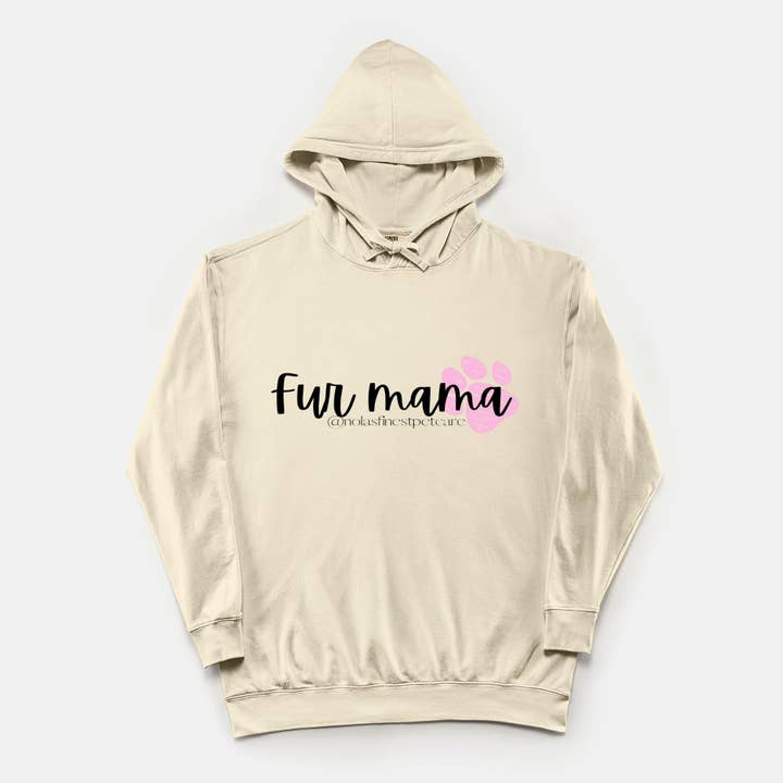 NOLAs Finest Pet Care llc - Wholesale Hoodie - Women's - Fur Mama Lightweight Hooded Sweatshirt2