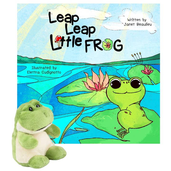 Leap Leap Little Frog Gift Set for wholesale by Mermaid Book Company
