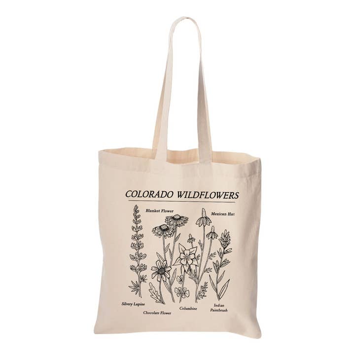 Colorado Wildflowers Tote Bag for wholesale by Akinz