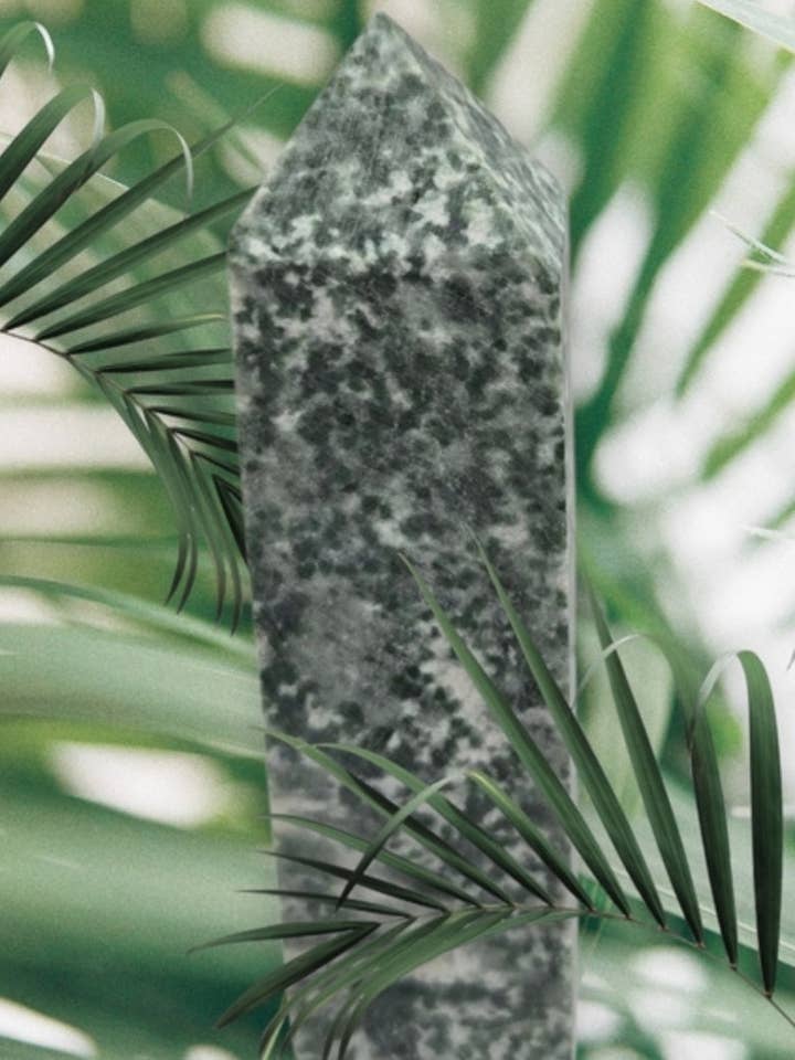 Tree agate point for wholesale by Eclectic Wallflower Boutique