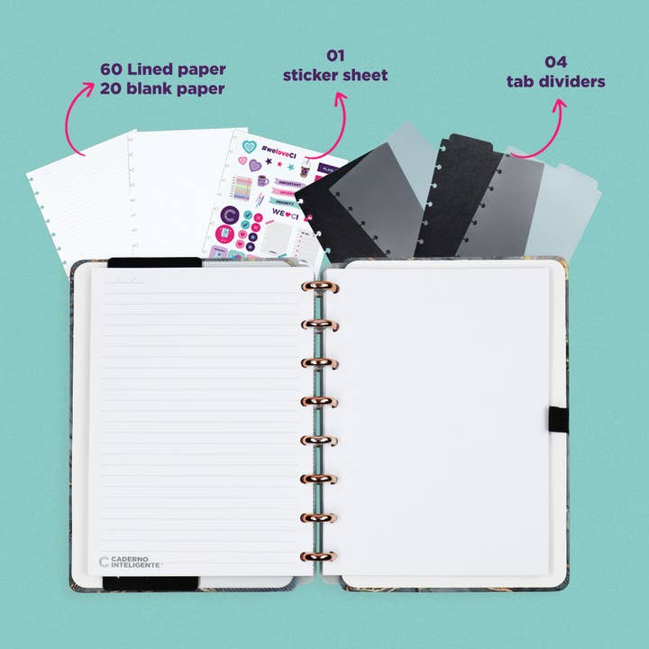 Create a Notebook - Wholesale Notebook - Rainbow Discbound Notebook Small 5.8 x 8.3 Inches