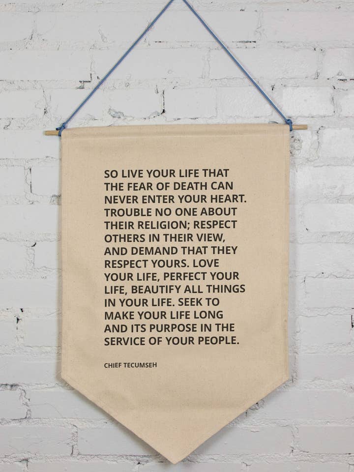 Tecumseh Banner para venta al por mayor de Shop Good