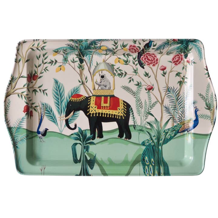 Esthetic Living - Wholesale Decorative Tray - Metal Tray - Elephant - Small 4