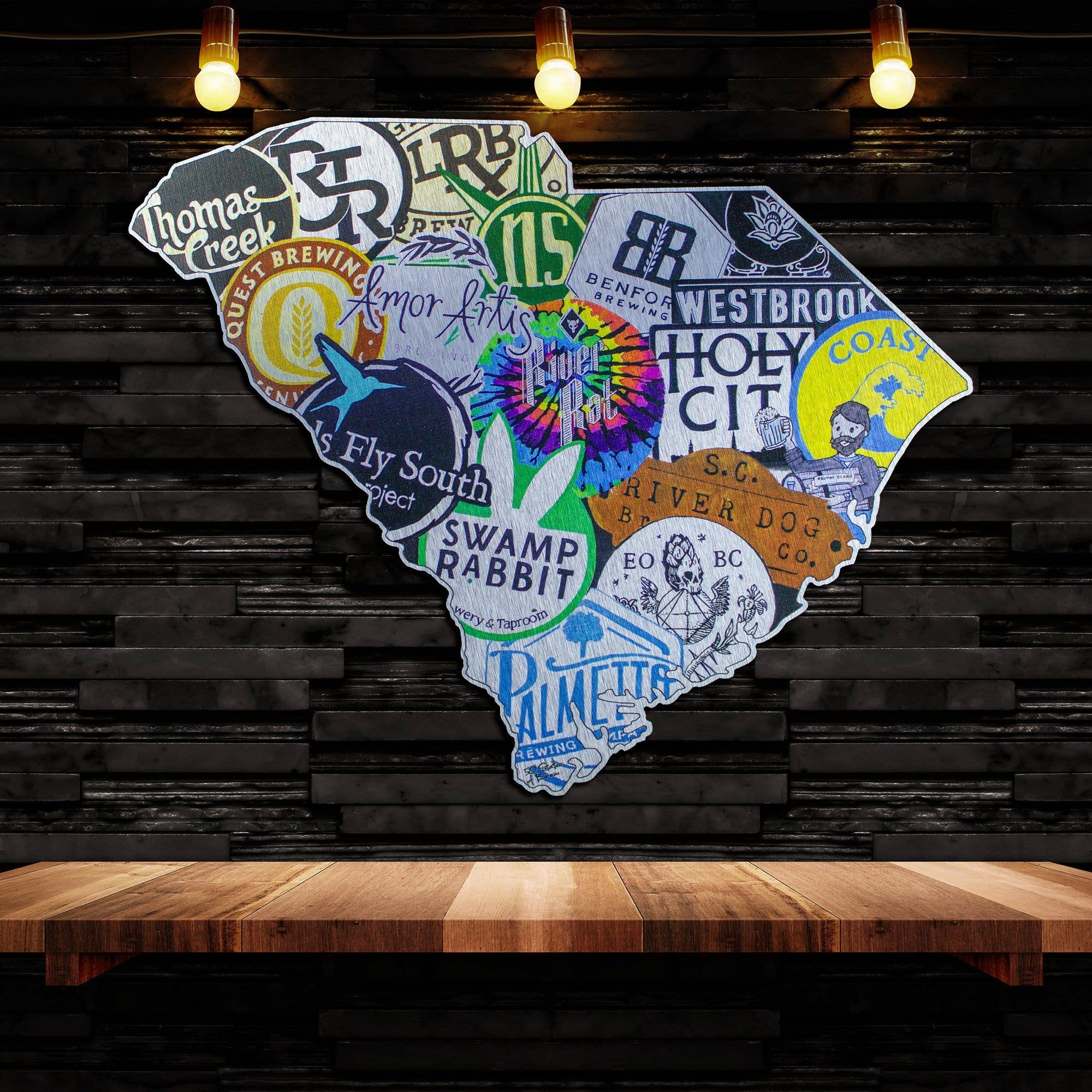 States Of Brew - Wholesale Sign - "Hoppy Faces, Barley Places"15