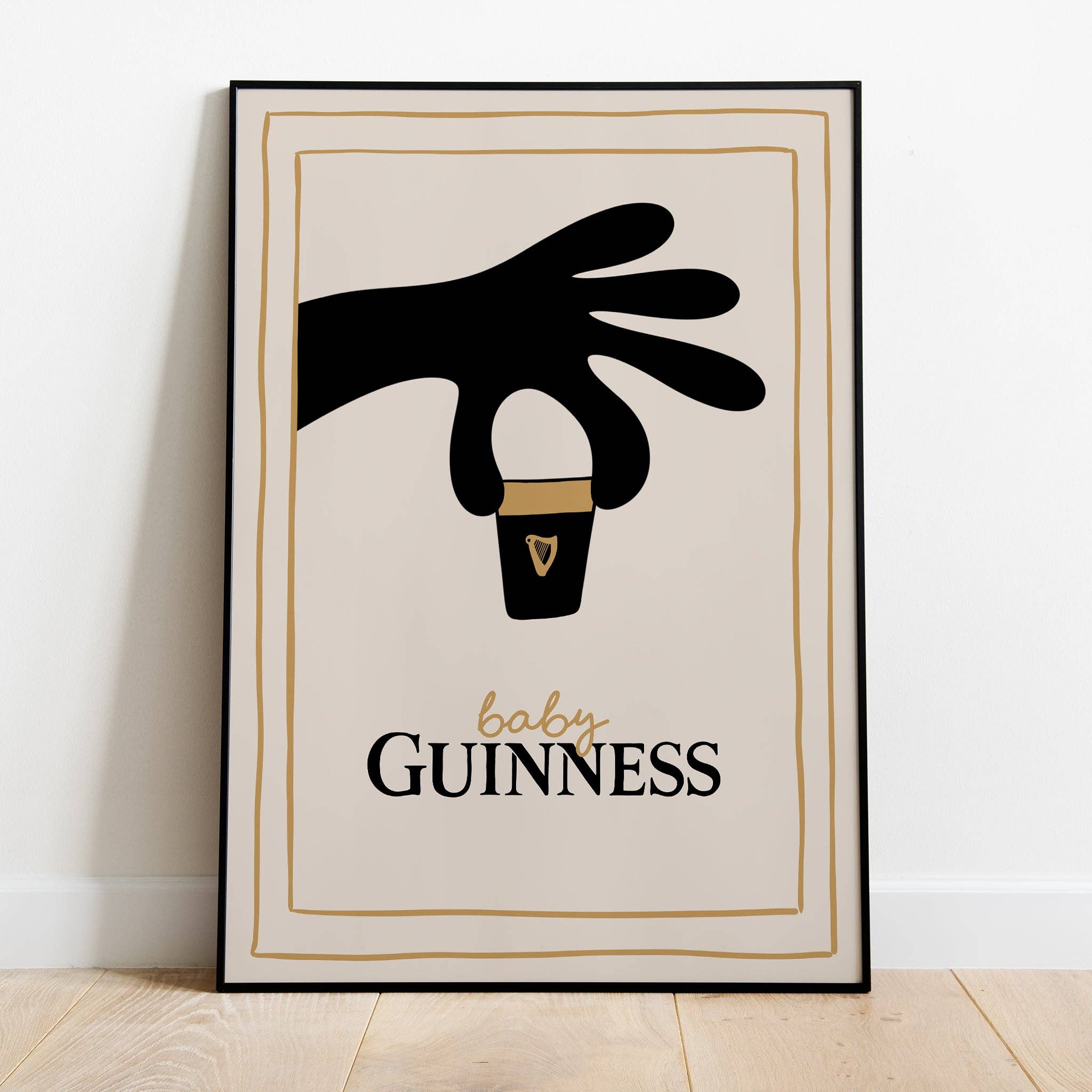 Woo Hoo Prints – wholesale Art print – BABY GUINNESS PRINT5